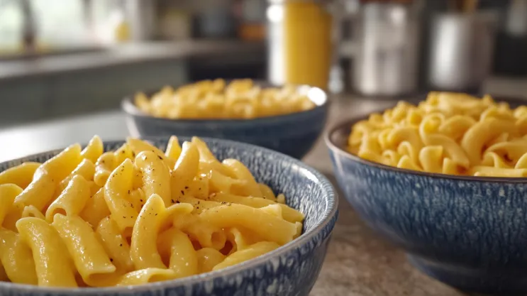 Ditalini vs Acini de Pepe in side-by-side bowls