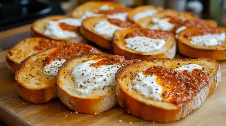 The Ultimate Guide to Nduja Ricotta Toast Ingredients: Tips, Recipes, and Solutions 18 Slices of toasted ciabatta bread with olive oil