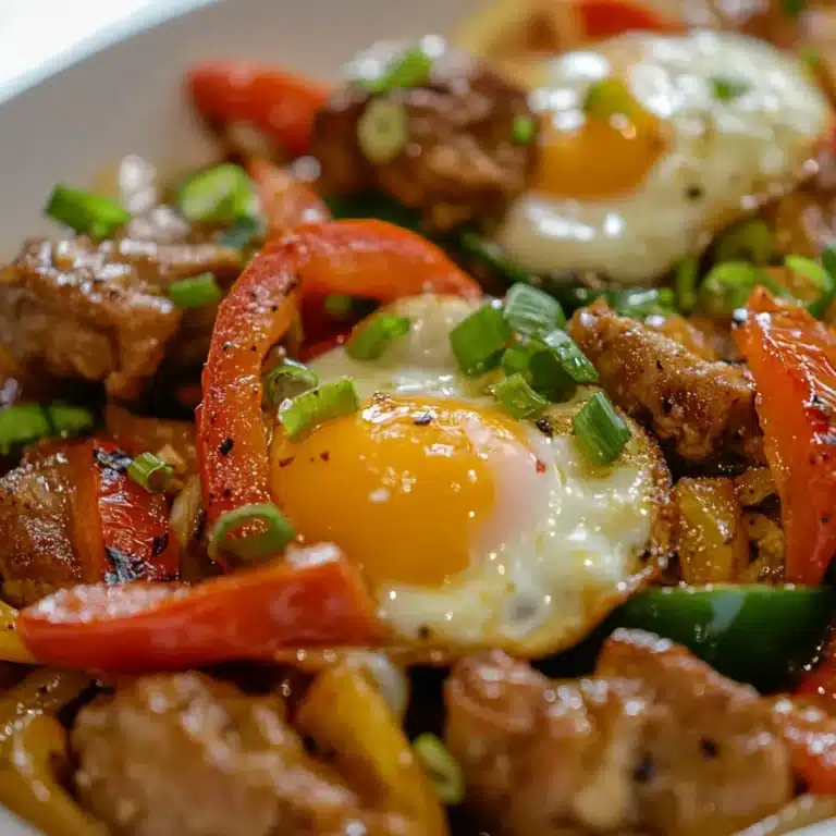 Moroccan Shakshuka: A Flavorful Twist on a Classic Dish 10 Step-by-step Moroccan Shakshuka preparation in a skillet.