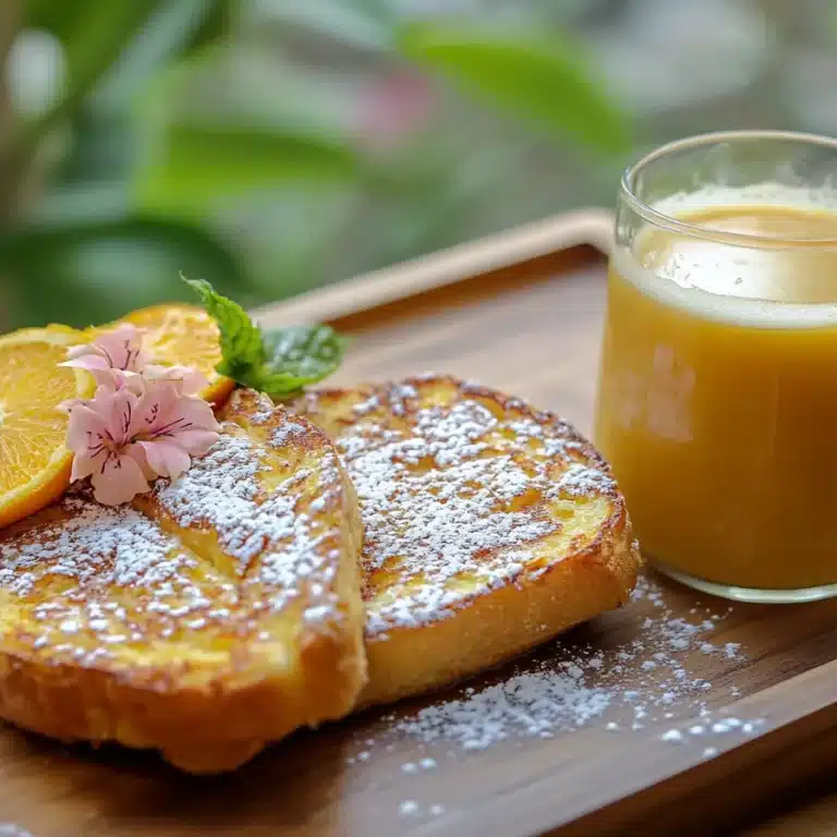 How to Make Kylie Jenner French Toast? – A Step-by-Step Guide 16 Kylie Jenner’s French toast served with powdered sugar, maple syrup, a cappuccino, and fresh orange juice.