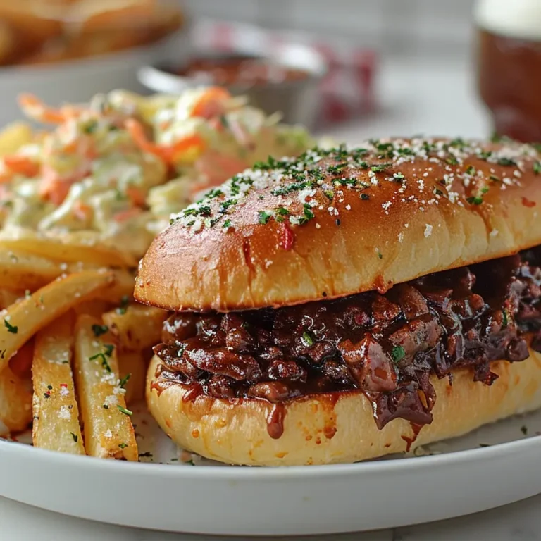 The Ultimate Guide to the Maid-Rite Sandwich Recipe 12 Maid-Rite sandwich with fries, coleslaw, and root beer