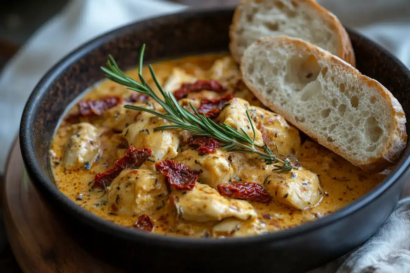 The Ultimate Guide to Instant Pot Pasta Recipes 6 Instant Pot Tuscan chicken pasta with sun-dried tomatoes.