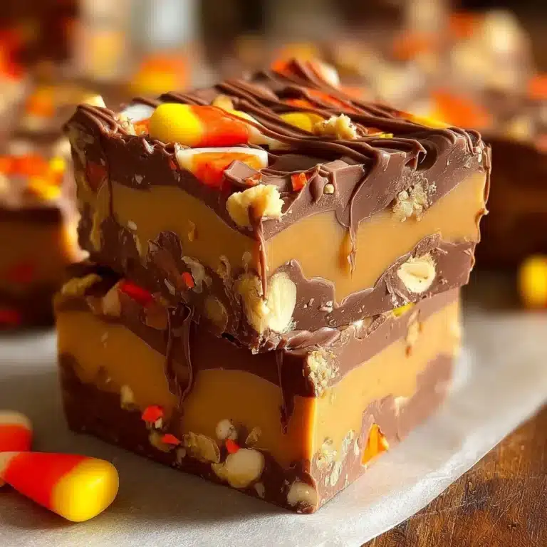 Candy Corn Butterfinger 13 Candy Corn Butterfinger candy treat featuring sweet candy corn and Butterfinger.