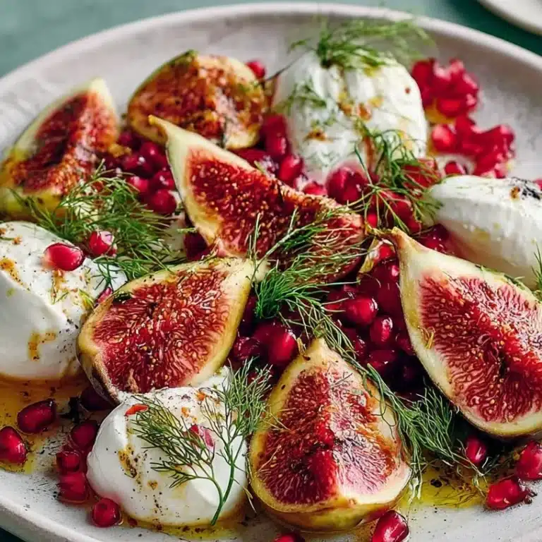 Colorful Christmas salad with festive ingredients for holiday dining