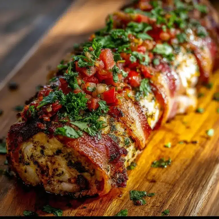 Delicious smoked turkey roulade recipe ready for serving