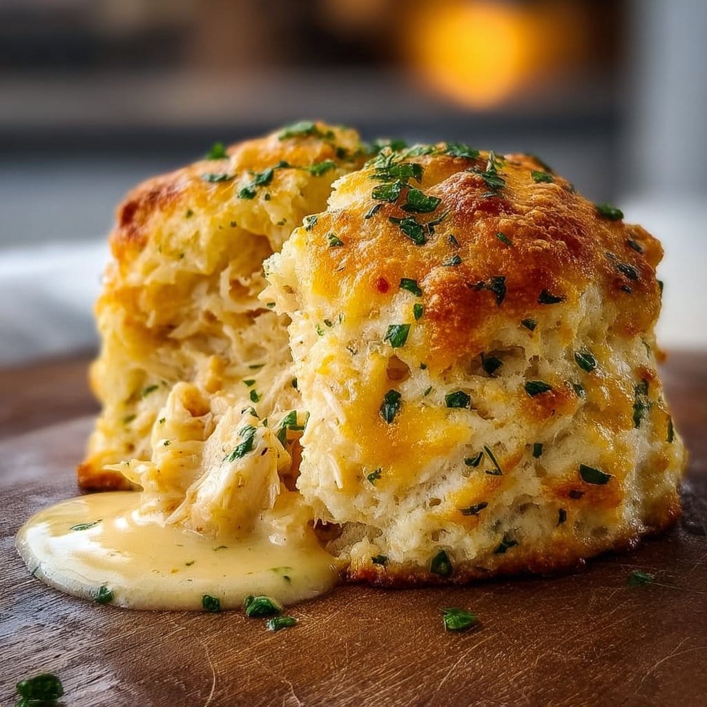 Crab Stuffed Cheddar Bay Biscuit 6 Crab Stuffed Cheddar Bay Biscuit