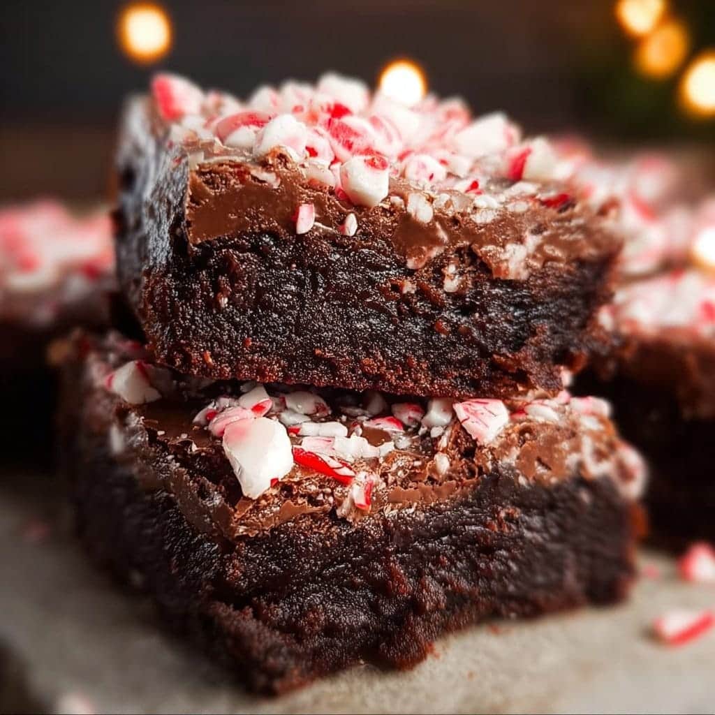 Peppermint Brownies